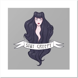 Stay creepy Posters and Art
